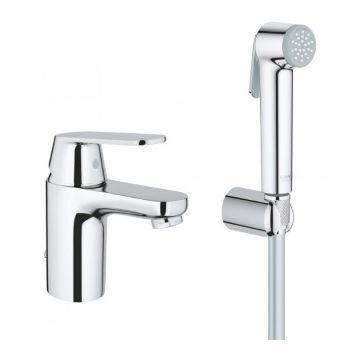 Baterie lavoar  cu dus igienic Grohe Eurosmart Cosmopolitan