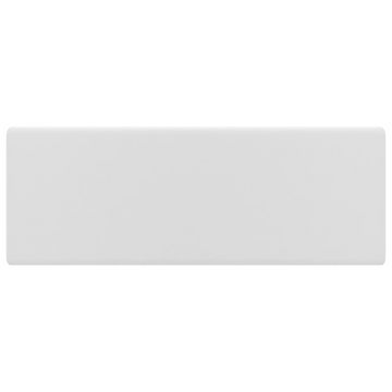 vidaXL Chiuvetă lux cu preaplin, alb mat, 41x41 cm, ceramică, pătrat