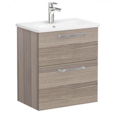 Unitate de baza lavoar baie, cu doua sertare, compact 60cm cordoba, cu rounded lavoar   chiuveta baie   68109