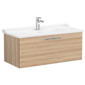 Unitate de baza lavoar baie, cu un sertar 100cm, natural oak, cu classical lavoar   chiuveta baie   68265