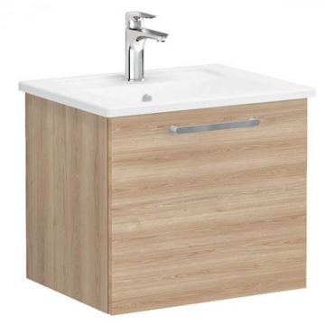 Unitate de baza lavoar baie, cu un sertar 60cm natural oak, cu angular lavoar   chiuveta baie   66410