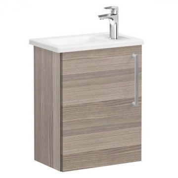 Unitate de baza lavoar baie, cu usi, 45cm, compact, cu dreapta orificiu pentru baterie, cordoba, cu angular lavoar   chiuveta baie stanga   68061