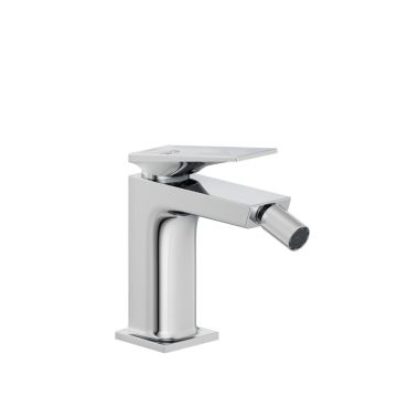 Baterie bideu Kludi, Decus, cu ventil cu tija, crom