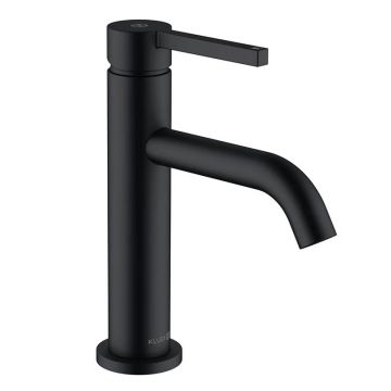 Baterie lavoar, Kludi, Nova Fonte Pura, negru mat