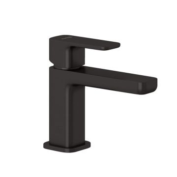 Baterie lavoar Kludi, Renon 85, cu ventil click-clack, brushed gunmetal