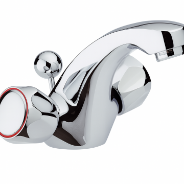 Baterie lavoar Remer Rubinetterie Classic 13Y, monocomandata, ventil pop-up, cartus ceramic, crom lucios, alama