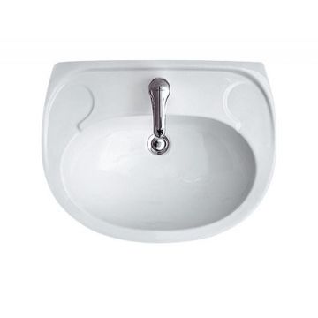 Lavoar baie suspendat alb Cersanit, Roma