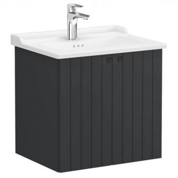 Unitate de baza lavoar baie, cu usi 60cm mat graphite, cu classical lavoar   chiuveta baie   69279