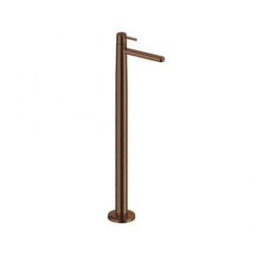 Baterie lavoar freestanding Sanycces Dedal, rose gold - Culoare rose gold