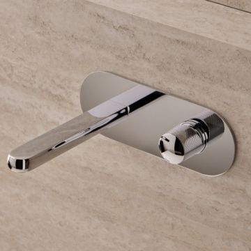 Baterie lavoar incastrata Sanycces Dedal, crom - Culoare Crom