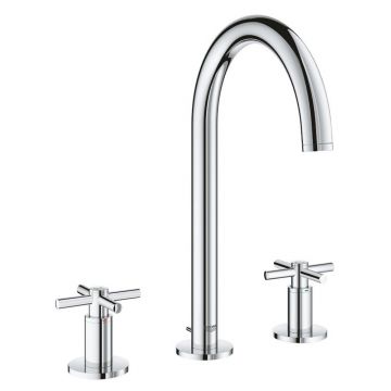 Baterie lavoar 3 elemente Grohe Atrio M dubla comanda crom