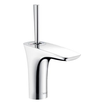 Baterie lavoar Hansgrohe PuraVida 110 cu ventil Push-Open crom