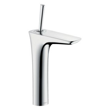 Baterie lavoar crom Hansgrohe PuraVida 200 cu ventil push-open