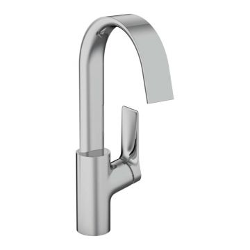 Baterie lavoar Hansgrohe Vivenis 210 cu pipa pivotanta crom lucios cu ventil Pop-Up