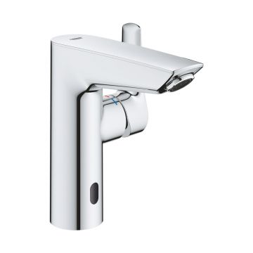 Baterie lavoar Grohe Eurosmart M crom lucios cu senzor