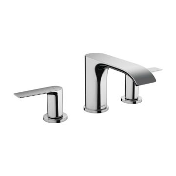 Baterie lavoar Hansgrohe Vivenis 90 cu 3 elemente si ventil Pop-Up crom lucios