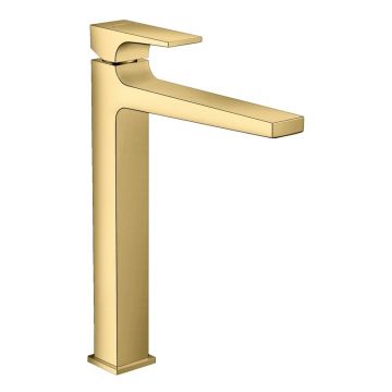 Baterie lavoar inalta Hansgrohe Metropol 260 auriu lustruit