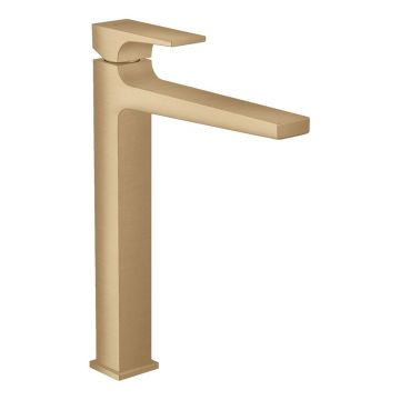 Baterie lavoar inalta Hansgrohe Metropol 260 bronz periat