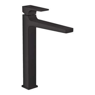 Baterie lavoar inalta Hansgrohe Metropol 260 negru mat