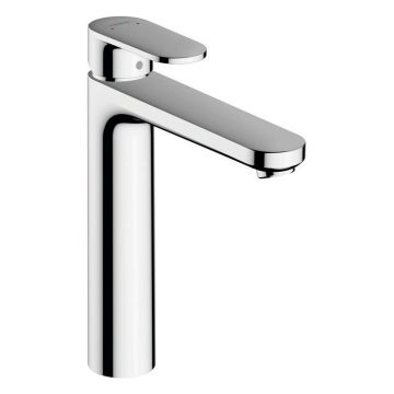 Baterie lavoar inalta Hansgrohe Vernis Blend 190 crom lucios cu ventil Pop-Up