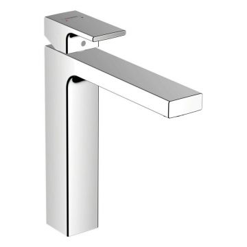 Baterie lavoar inalta Hansgrohe Vernis Shape 190 crom lucios cu ventil Pop-Up