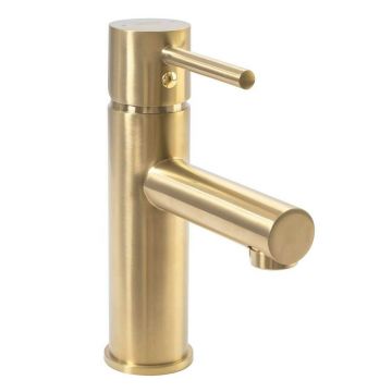 Baterie pentru lavoar Rea Tess Light auriu periat