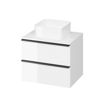 Dulap baza suspendat alb pentru lavoar pe blat Cersanit Virgo 60 cm Dulap baza suspendat alb pentru lavoar pe blat Cersanit Virgo 60 cm
