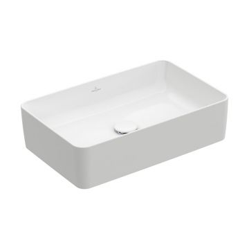 Lavoar pe blat Villeroy&Boch Collaro dreptunghiular 56 cm alb