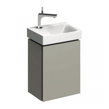 Mobilier Geberit Xeno² grej pentru lavoar cu usa Mobilier Geberit Xeno² grej pentru lavoar cu usa