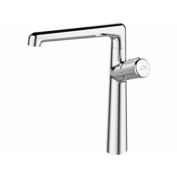 Baterie inalta pentru lavoar Laveo Pretto crom