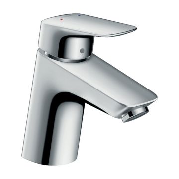 Baterie lavoar Hansgrohe Logis 70 cu ventil Push-Open crom