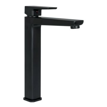 Baterie lavoar inalta Rea Orix negru mat