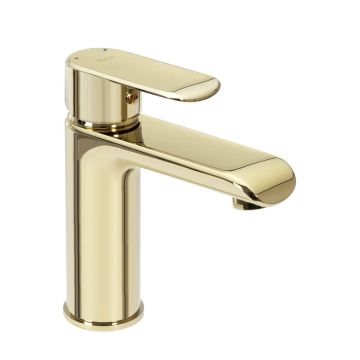 Baterie lavoar Rea Bloom monocomanda auriu