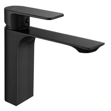 Baterie lavoar Rea Urban monocomanda negru mat