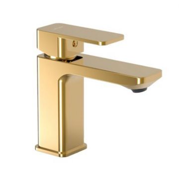 Baterie lavoar Valvex Loft Gold cu ventil Click-Clack auriu lucios