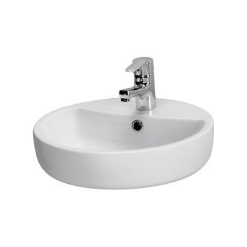 Lavoar Cersanit Caspia 44 cm alb