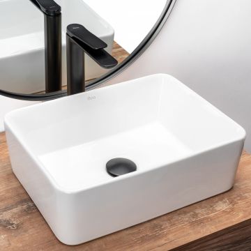 Lavoar pe blat REA Anita Mini Alb 41 cm