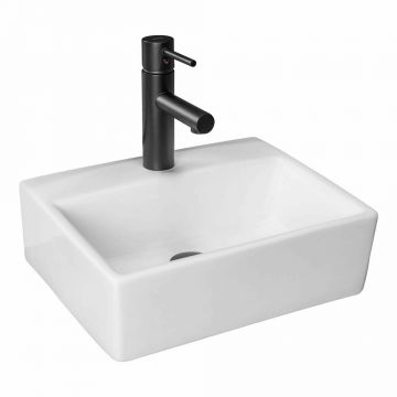 Lavoar pe blat Rea Echo 39 cm alb