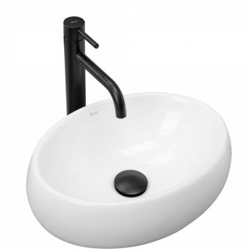 Lavoar pe blat REA Linda Mini Alb 40 cm