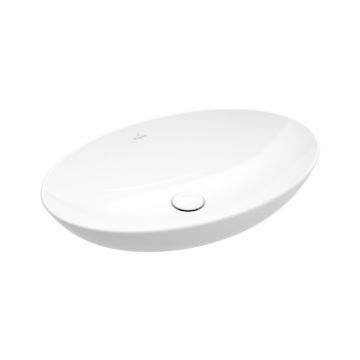Lavoar pe blat Villeroy&Boch Loop&Friends oval 62 cm alb Lavoar pe blat Villeroy&Boch Loop&Friends oval 62 cm alb