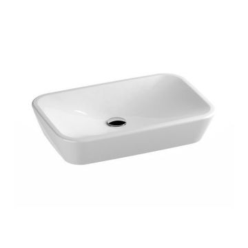 Lavoar Ravak Ceramic C 60x40xH12 cm, montaj pe blat