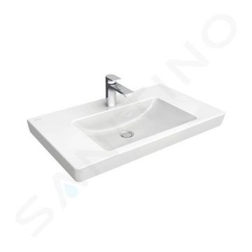 Lavoar suspendat Villeroy&Boch Subway 2.0, 60x47 cm fara preaplin