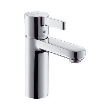 Baterie lavoar Hansgrohe Metris S ventil pop-up crom