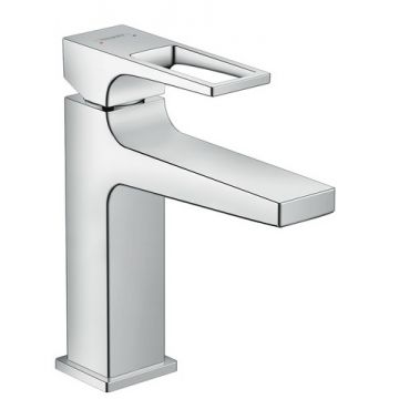 Baterie lavoar Hansgrohe Metropol 110 ventil push-open cu levier decupat