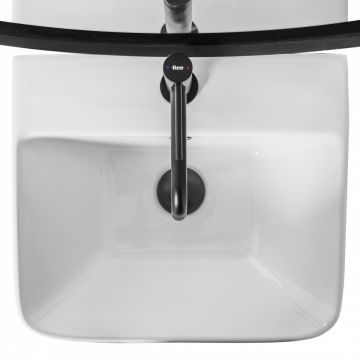 Lavoar Aris freestanding alb ceramica – H83 cm