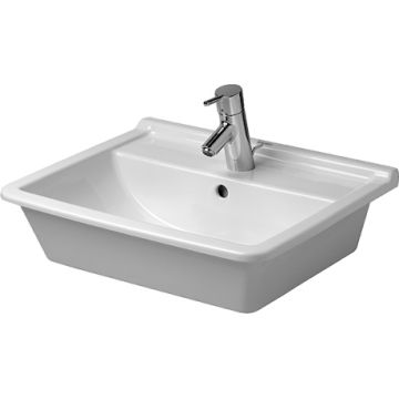 Lavoar Duravit Starck 3 56cm montare in blat