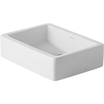 Lavoar Duravit Vero 50x38cm fara orificiu baterie fara preaplin montare pe blat