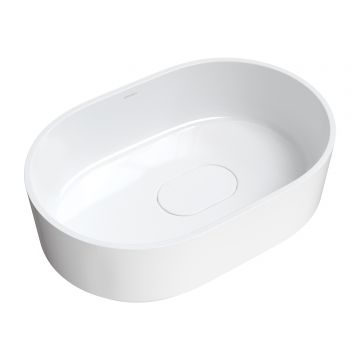 Lavoar pe blat Omnires Cadence M 62 cm Alb