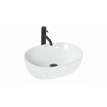 Lavoar pe blat REA Amelia Alb 48 cm