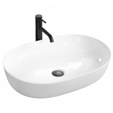 Lavoar pe blat REA Cleo 61 cm Alb